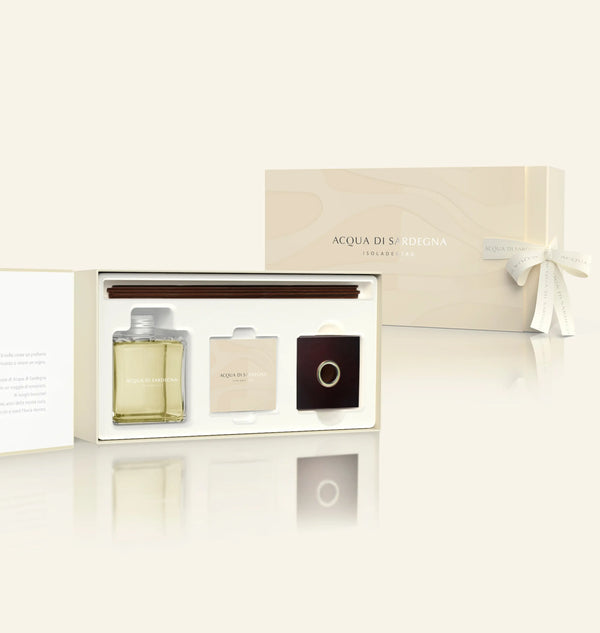 Acqua Di Sardegna Diffusore per Ambiente con vassoio, bicchiere e sassi Mirto 200 ml